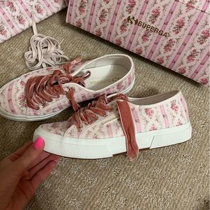 love shack fancy x superga limited edition shoes! (no longer sold)